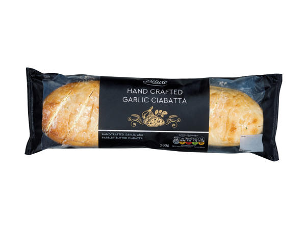 Deluxe Hand-Crafted Garlic Ciabatta