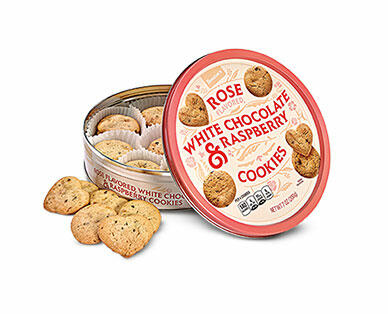 Benton's Rose, White Chocolate and Raspberry Cookies
