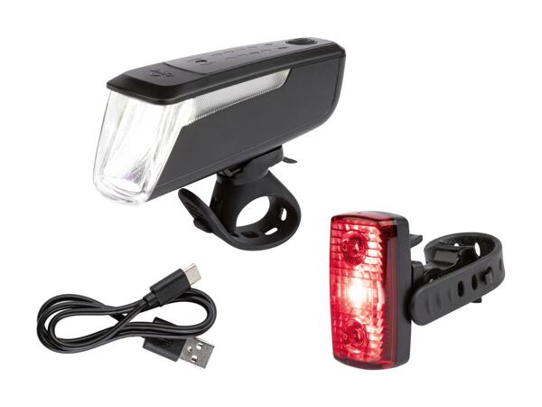 Set de lampes à LED pour vélo (uniquement en Suisse alémanique)