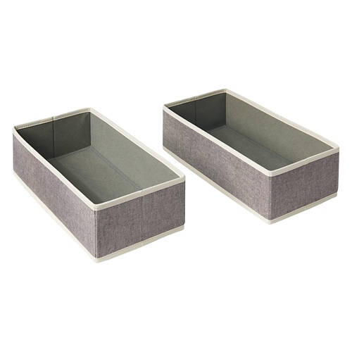 2 Pack Slim Drawer Organizer