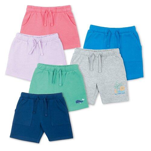 LILY & DAN Kleinkinder-Sweatshorts, Doppelpkg.