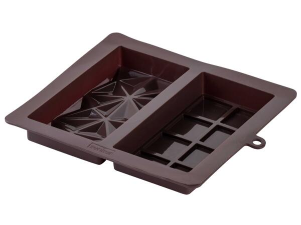 Double silicon chocolate mold