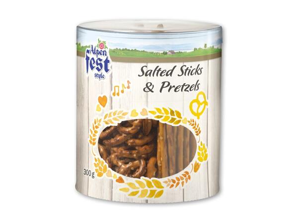 ALPENFEST Saltstænger og -kringler