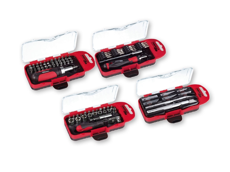 Powerfix Ratchet/Precision Knife Set