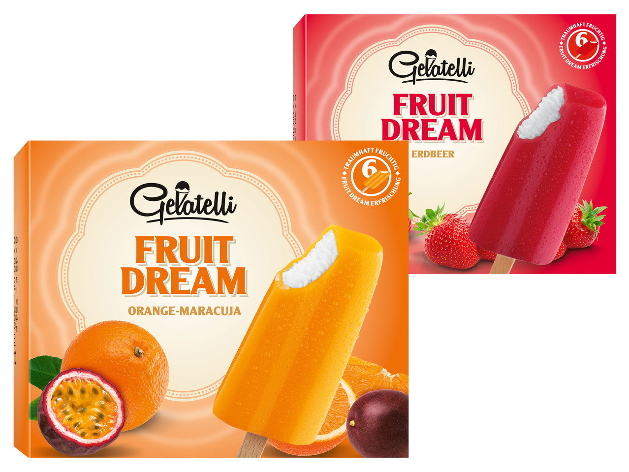 GELATELLI Stieleis Fruit Dream