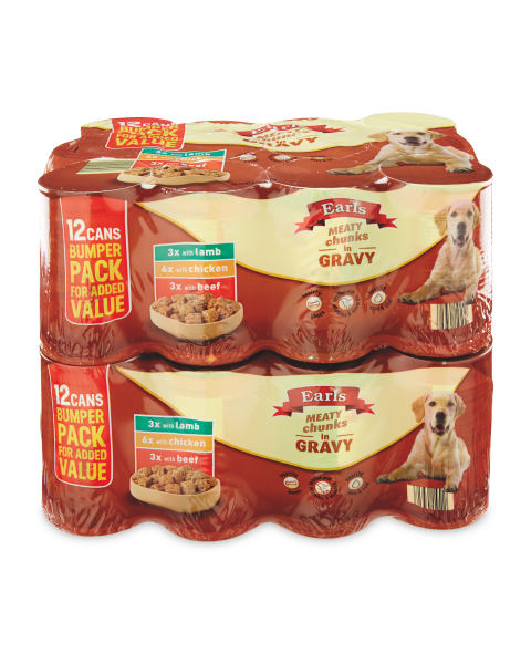 Earls Meaty Chunks In Gravy 24 Pack