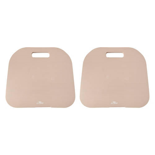 2 Pack Foam Seat Cushion, Beige