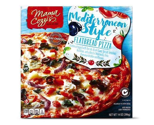 Mama Cozzi's Pizza Kitchen 
 Tuscan Chicken or Mediterranean Flatbread Pizza