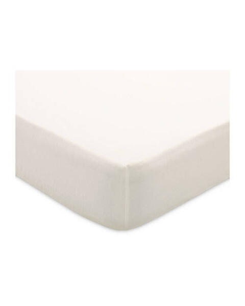 Brushed Cotton King Fitted Sheet