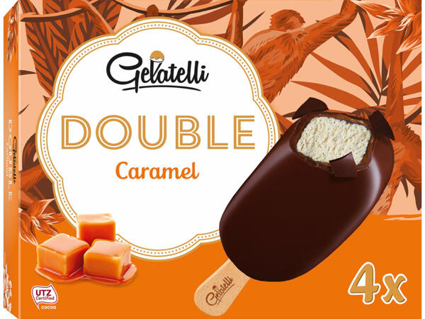 Glaces avec sauce