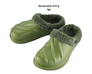 Adult's Sherpa-Lined Clogs