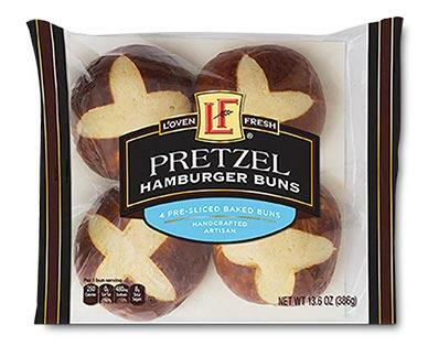 L'oven Fresh 
 Pretzel Hamburger Buns