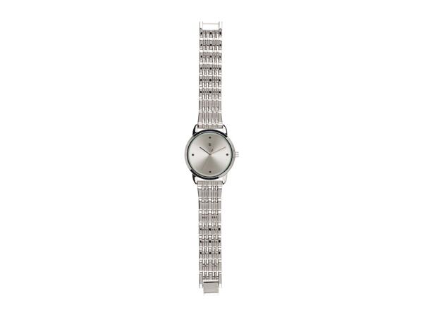 Auriol Watch with Stainless Steel Woven Strap & Jewellery Set