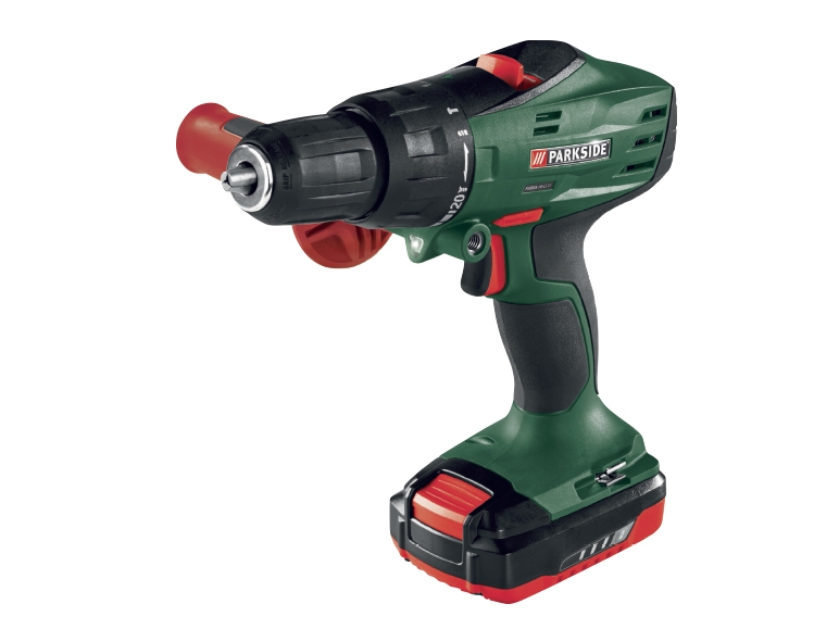 Parkside 18V Li-Ion Cordless Hammer Drill