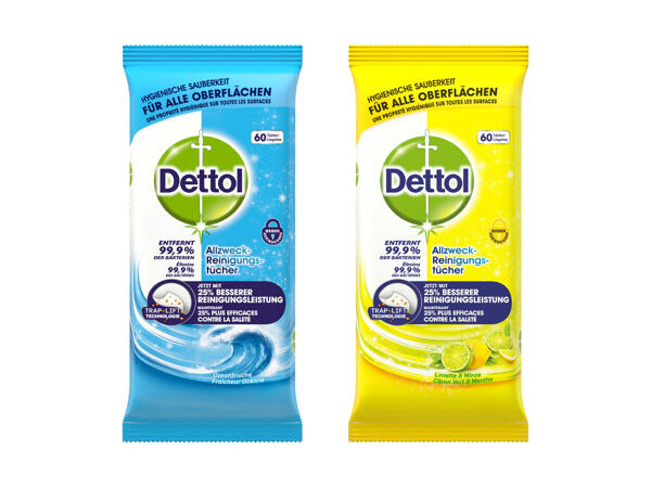 Lingettes multi-usages Dettol