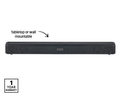 2.1 Channel Soundbar with Built-in Subwoofer