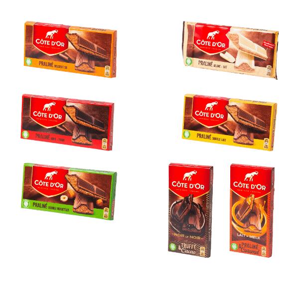 CÔTE D'OR(R) 				Tablet met praliné