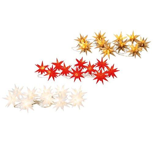 CASALUX Ghirlanda luminosa con stelle 3D