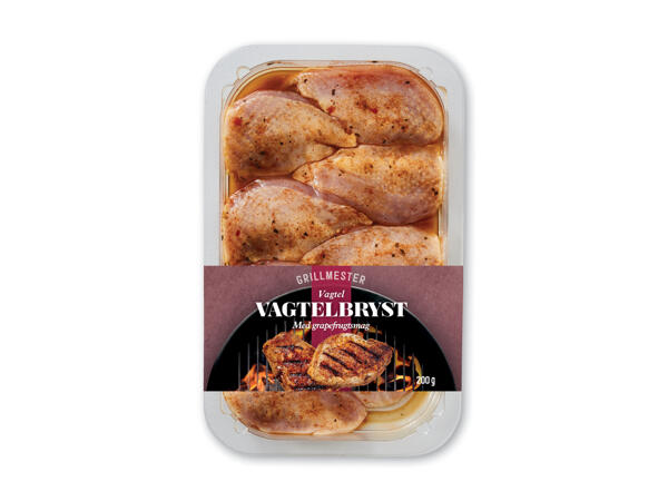 Vagtelbryst eller -lår