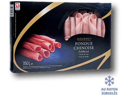 Viande de veau pour Fondue Chinoise