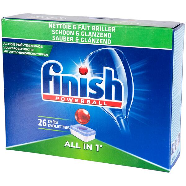 Tablettes pour lave-vaisselle Powerball Finish All-in-1