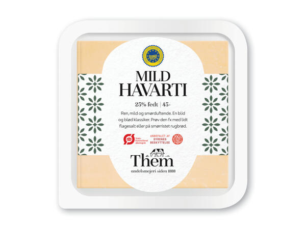 Økologisk Them Havarti