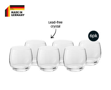 Crystal Spirit Glasses 6pk