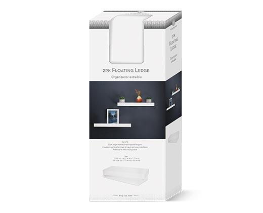 Huntington Home 2pk Floating Wall Shelf