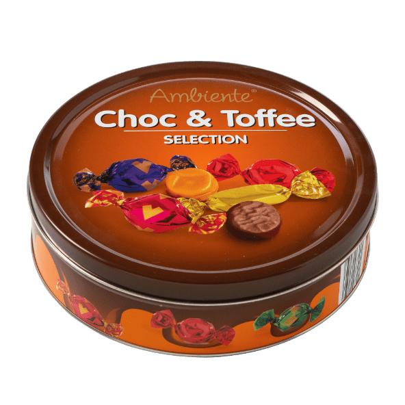 Chocolade- en toffeemix