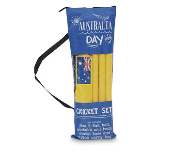 Australia Day Cricket Set