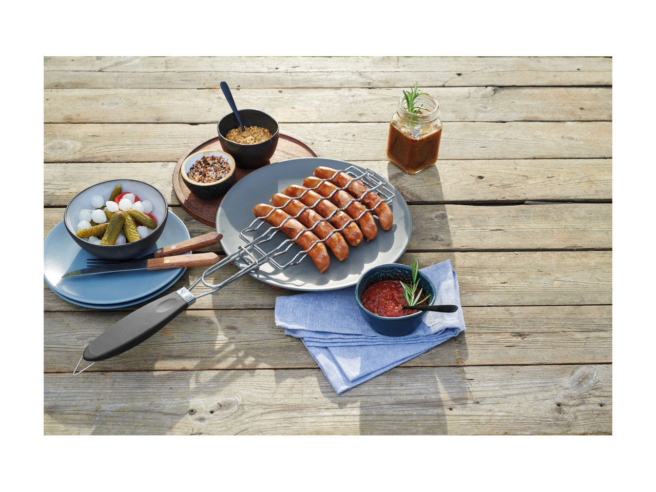 Florabest Barbecue Basket1