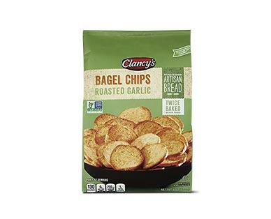 Clancy's Roasted Garlic or Sea Salt Bagel Chips
