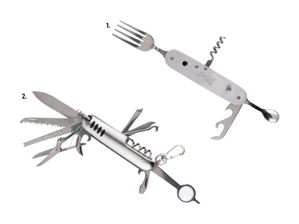 Couverts de camping/couteau polyvalent