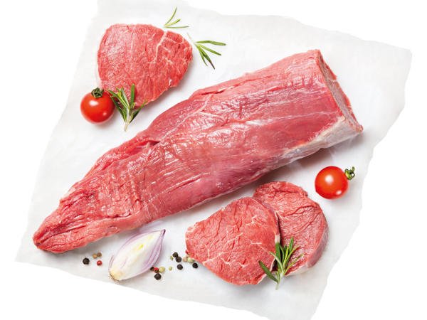 DELUXE Frisches Rinderfilet am Stück