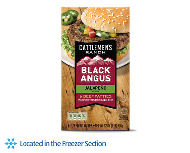 Cattlemen's Ranch Jalapeño or Seasoned Angus Patties