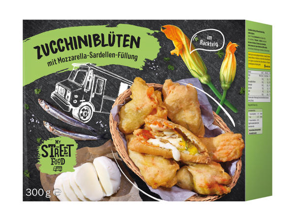 Beignets de fleurs de courgettes