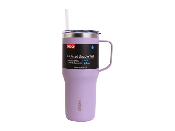 Decor 880ml XL Travel Tumbler - Lilac