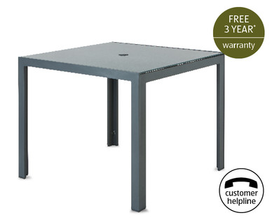 Aluminium Glass Table