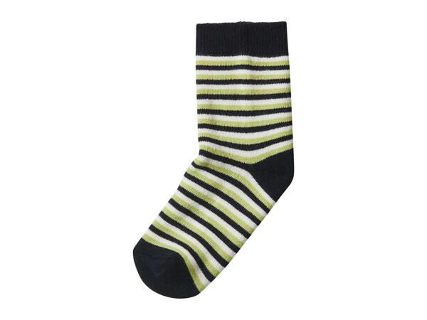 Lupilu Kids' Thermal Socks with Dinosaur Design - 5 Pairs