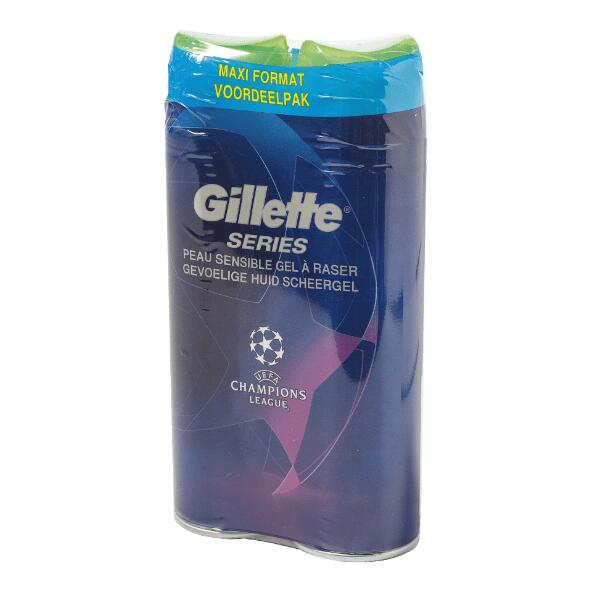 GILLETTE(R) 				Scheergel, 2 st.