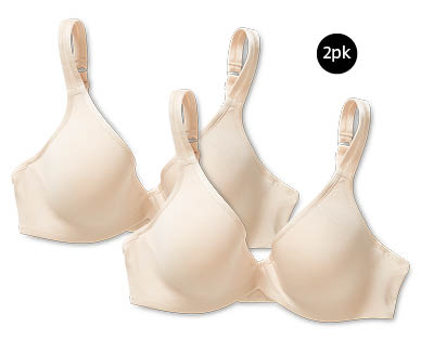 Ladies T-Shirt Bra 2pk