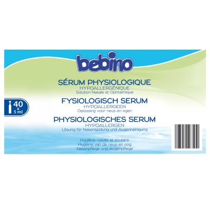 Sérum physiologique, 40 pcs