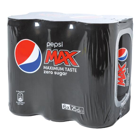 PEPSI(R) 				Pepsi Max, 6 pcs