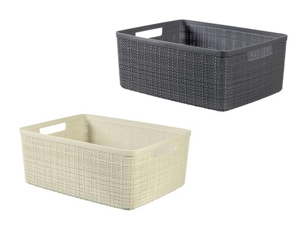 Boîte de rangement en jute Curver