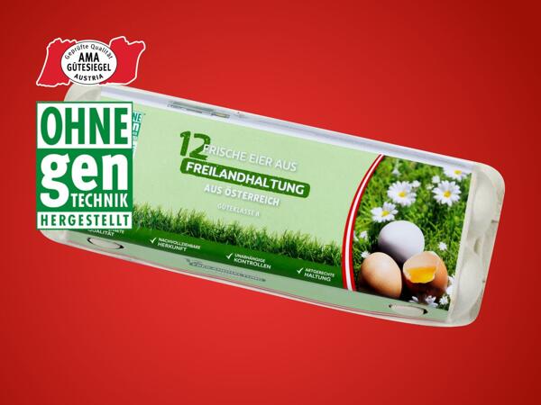 Eier aus Freilandhaltung