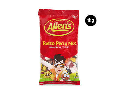 Allen's Party Mix or Retro Party Mix 1kg