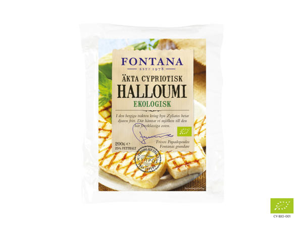 Ekologisk halloumi