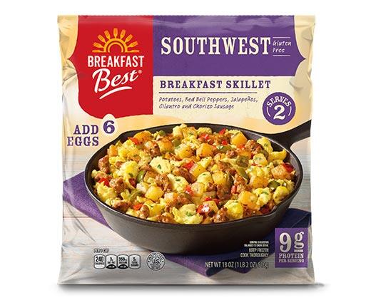 Breakfast Best Turkey Sausage or Southwest Breakfast Skillet