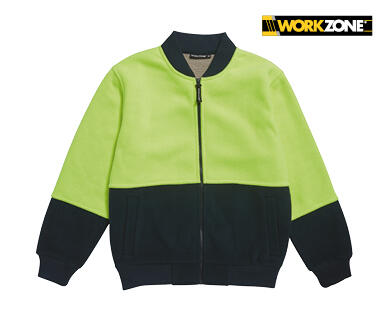 Men's Sherpa Lined Bomber Jacket