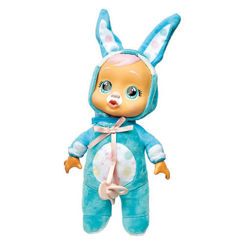 9.8" Tall Easter Cry Baby Doll - Blue Bunny Brooks